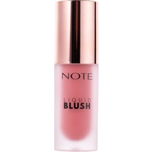 Zemira Note Cosmetics Liquid Blush Nemlendirici Etkili Likit Allık - 20 Coral