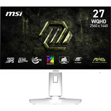 Zemira 27 Mag 274QRFW X32, Monitör, Wqhd, 16:9, Flat, Rapid Ips, 320Hz, 0.5ms (Min.), Freesync