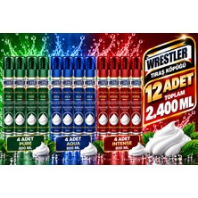 Wrestler Aqua-Intense-Pure 200 ml Tıraş Köpüğü x 12 Adet (2.400 Ml)