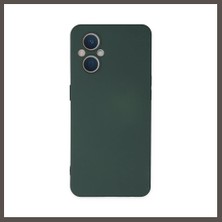 Nexora Living Reno 7 Lite Kılıf Nano Içi Kadife Silikon - Koyu Yeşil Nxrlvng