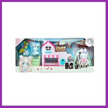 Bay Dreamy Mi̇ni̇ Tavşan Kaydıraklı Park Oyun Seti̇ Bty