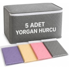 Zemira 5 Adet Hurç Yorgan Hurcu 100X50X40 cm Büyük Boy