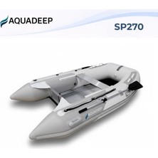 Aquadeep SP270 Şişme Bot, Alüminyum Tabanlı, Dayanıklı Pvc Malzeme, Frekans Kaynak, Kürekli