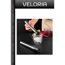 Veloria Özel Üretim Mutfak Gereci Kokteyl Aleti Içecek Aracı Buz Kırma Çubuğu