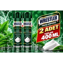 Wrestler Pure 200 ml Tıraş Köpüğü x 2 Adet (400 Ml)