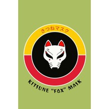 Zemira Independently Published "kitsune" Fox Mask