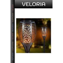 Veloria Premium Teras Aydınlatma Işık Solar Güneş Enerjili Bahçe Lambası Small