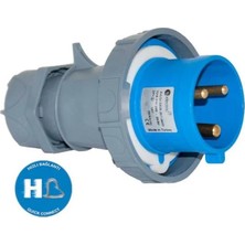 Tp Electric 3025 301 0900 3X32A IP67 Düz Fiş Hızlı Bağlantı