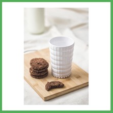 Astraltech Allegra Beyaz Akrilik Bardak 6'lı Set | 400 ml | Kırılmaya Dayanıklı, Cam Değildir | Su, Meşrubat ve Sunum Için Ideal Bezoss