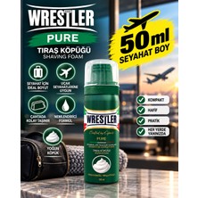 Wrestler Pure 50 ml Seyahat Boy Tıraş Köpüğü x 1 Adet 50 ml
