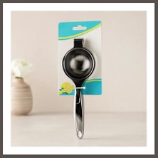 Nexora Living Kollu Çelik Limon ve Meyve Sıkacağı (21.5 cm Saplı) Nxrlvng