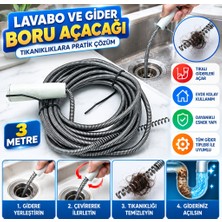Eseno Select Lavabo ve Gider Boru Açacağı (3 Metre)