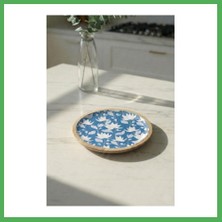 Astraltech Mango Agacı Pasta Tabağı & Sunum Tabağı 20 cm Desenli Bezoss