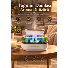 Blackbird Game Center Castu 286 Raindrop Yağmur Damlası Efektli Aroma Difüzör LED Işıklı Hava Nemlendirici