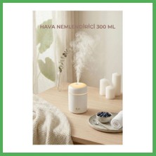 Astraltech 300 ml LED Işıklı Hava Nemlendirici & Pratik Oda Kokusu Difüzörü (7 cm x 11 Cm) Bezoss
