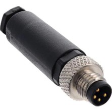 Katlax CNM08-S4SP0-BP5 4 Pin M8 Düz Erkek Sensör Konnektörü