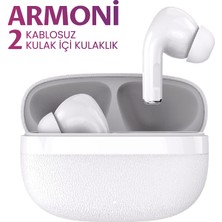 Genax Huawei Mate 50 Pro / 60 Pro / 70 / 70 Pro / X3 / X5 Uyumlu Armoni 2 Stereo Bluetooth Kulaklık