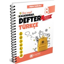 8. Sınıf Türkçe Yeni Nesil Kazandıran Defter Çanta Yayınları