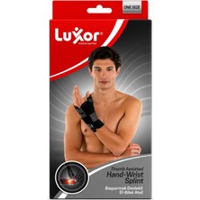 Luxor Başparmak Destekli El - Bilek Ateli 193 Sağ El Hafif ve Dayanıklı Airtex Kumaşla Konforlu Kullanım