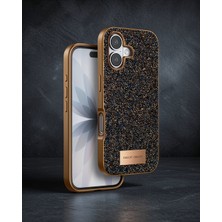 Svoria Store Onegif Apple Iphone 17 Bright Simli Kapak - Gold