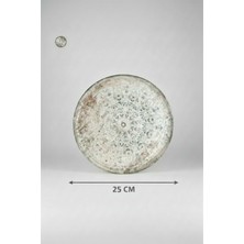 6'lı Valencia Servis Tabak 25CM Dijital Fade Rinart