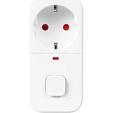 Royaleks Vothoon Isıya Duyarlı Devre ve Akım Korumalı Duvar Tekli Anahtarlı Priz Fiş 16A/250V 750