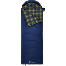 Kingcamp Sevan 250 Konforlu Uyku Tulumu Navy Sol F.