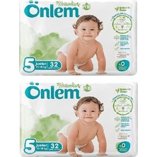 Önlem Botanika Bebek Bezi Ikili Paket Junior 32 Adet