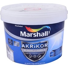 Marshall Akrikor Silikonlu Akrilik Bc Baz Dış Cephe Boyası 15 lt