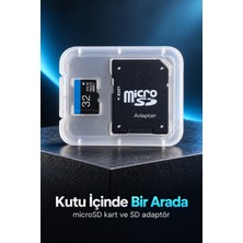 Teknoşık 32 GB Microsd Bellek Kartı ve Sd Adaptör Seti