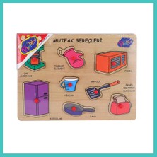 Ny Joy ONY-168-169 Ahşap Tutmalı Mutfak Gereçleri - Oyuncak Nyjoybz