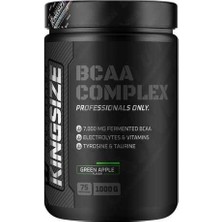 Kingsize Nutrition Bcaa Complex Powder 1000 gr - Yeşil Elma