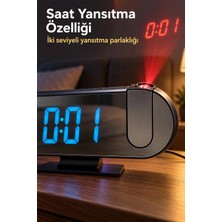 Hace Bazaar Projeksiyonlu Dijital Masa Saati Alarm ve Sıcaklık Göstergeli -Hcb