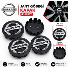 Memo Digital Universal Nissan Qashqai-Juke Jant Göbeği Siyah 54-48MM