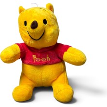 Duman Winnie The Pooh Sarı Peluş Ayıcık – Kırmızı Tişörtlü Oyuncak 20CM