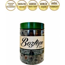 Boztepe Gemlik Çeşidi Siyah Sele Zeytin Doğal Fermente 800 gr