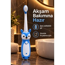 Hace Bazaar Elektrikli Diş Fırçası Mavi Gövdeli Iki Yedek Başlıklı -Hcb
