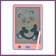 Bezos 10 Inch Şeffaf LCD Dijital 4 Adet Çizim Kartlı Tablet 31052 Gambera1