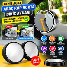 Popüler Sepet Otomobil Geniş Açılı Araç Kör Nokta Dikiz Aynası Dikiz Aynası 1 Çift