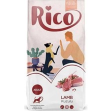 Rico Kuzu Etli Yetişkin Köpek Maması 15 kg