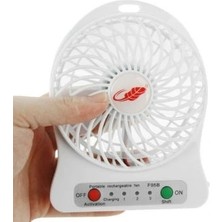 Bm Şarjlı Taşınabilir Mini Fan - Vantilatör