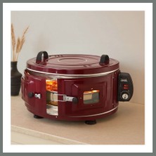 Mmb-Trade Yuvarlak Davul Fırın 53 cm 1300W (50?320°C Ayarlı Termostat) Mmbz