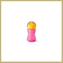 Bezos Pipetli Bardak 300 ml Kız Za