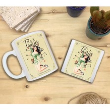 Harikapoli Burçlar/boğa Burcu Set 8 - Standart Kupa-Taş Bardak Altlığı 1