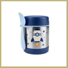 Bezos Zoo Paslanmaz Çelik Termos 325 ml Roket · Renk: Roket Za
