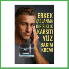 Astraltech Men's Anti-Wrinkle Cream Erkek Yaşlanma Kırışıklık Karşıtı Yüz Bakım Kremi 100 ml Bezoss