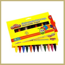 Bezos 12 Renk Extra Büyük Boy Crayon Za