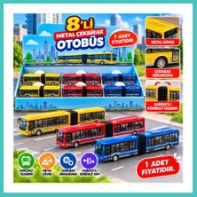 Ny Joy DMN1210-C55 Kutuda 8li Metal Çekbırak Otobüs 1 Adet Fiyatıdır Nyjoybz