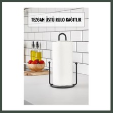 Bezos Metal Kağıt Havluluk & Dik Havlu Peçetelik Siyah 28 cm Nhr