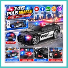 Ny Joy WY620A 1:16 Sesli Oyuncak Polis Arabası Nyjoybz